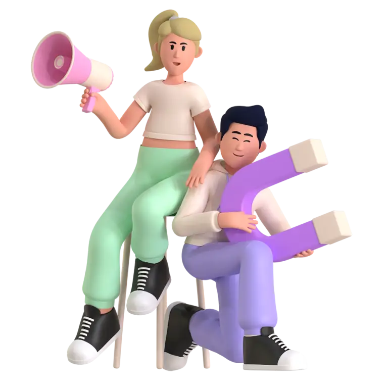 Marketing illustration